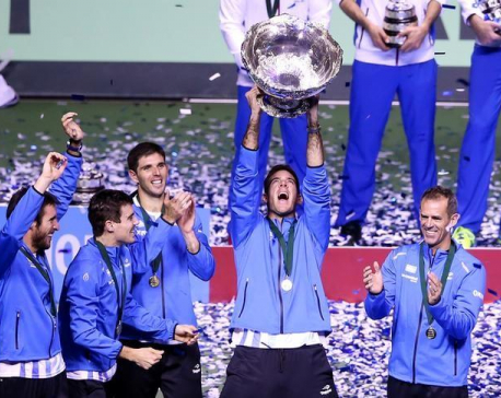Argentina beat Croatia to clinch maiden Davis Cup title